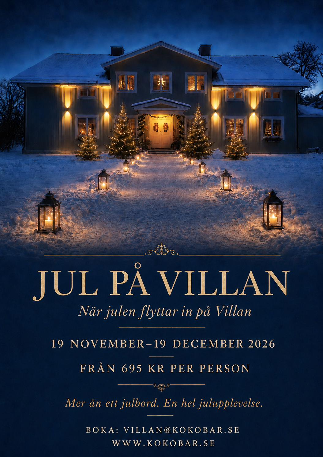 När Julen flyttar in på Villan